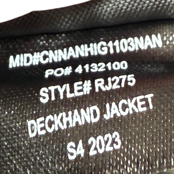 Roark Mens XS Deckhand Jacket in Khaki Tan Corduroy Collar Workwear Chore Jacket - Picture 10 of 13